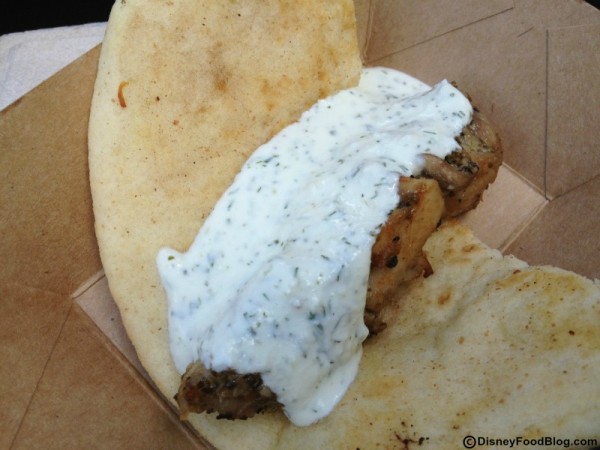 Chicken Souvlaki with Tzatziki