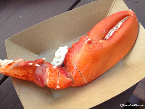 Linda Bean’s Lobster Claw Cuddler Chilled with Herb Mayonnaise