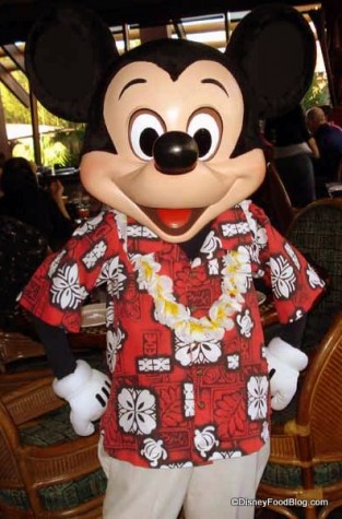 Mickey at Ohana