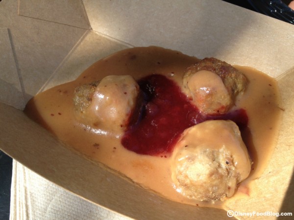 Swedish Meatballs with Lingon Berries