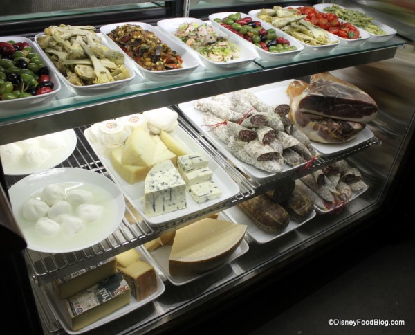 Antipasti Showcase at Tutto Gusto