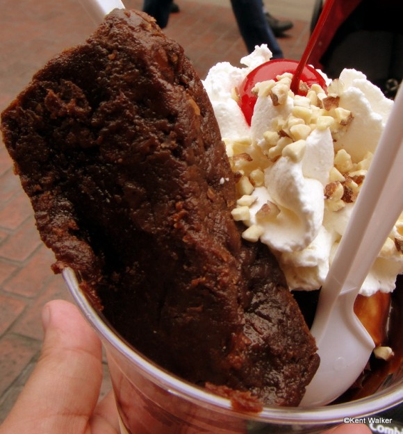 Brownie Sundae at Ghirardelli