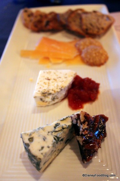 Cheese Plate -- Fourme D Ambert in front