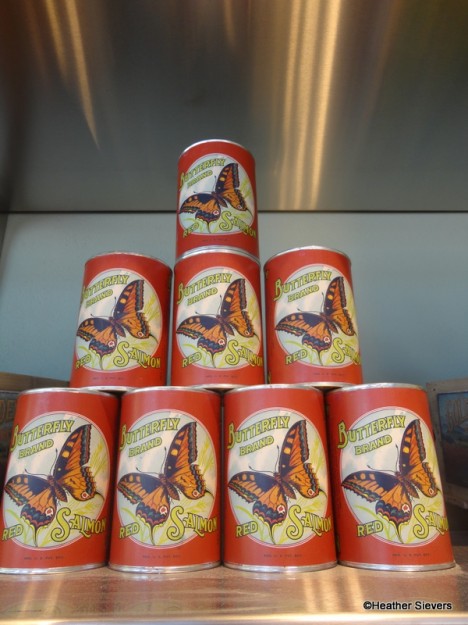 Mortimer's Market Butterfly Brand Red Salmon Display