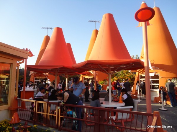 Cozy Cone Covered Tables