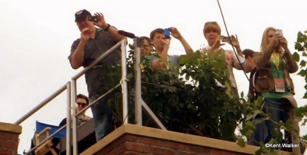 John Lasseter at Cars Land Opening