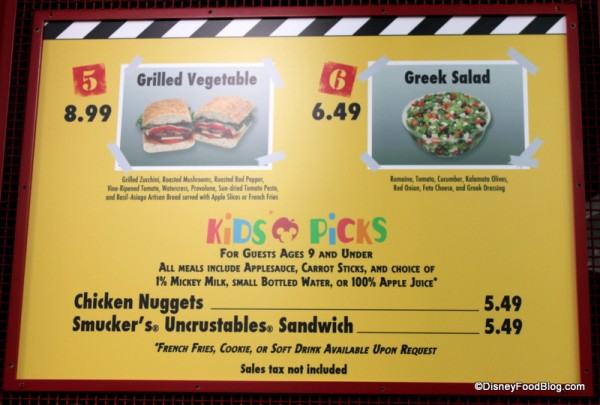 Studio Catering Co Menu 2