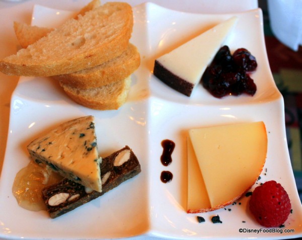 cheese course trio citricos