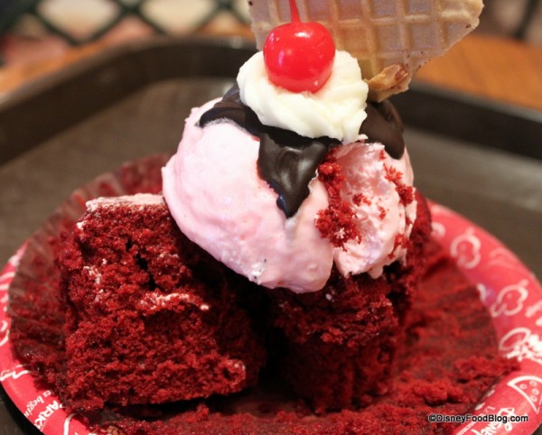 ice cream cupcake inside