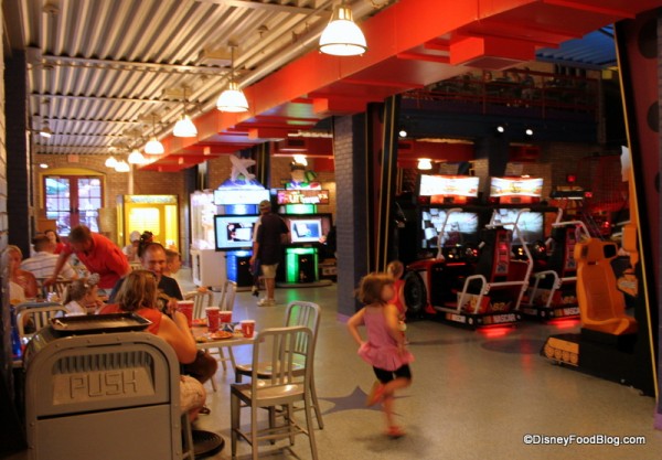 Video Games and Seating Area