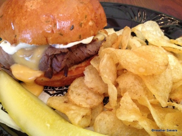 Fiddler Fifer and Practical Roast Beef Cheddar Sandwich