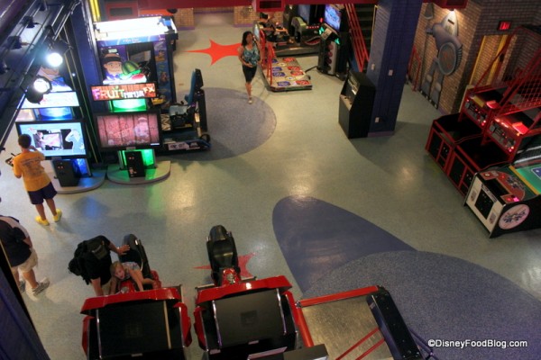 video games from above pizza planet