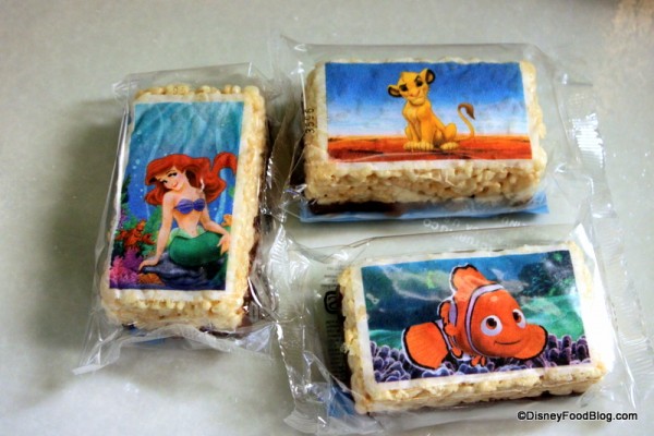 Krispie Treats for each section of AoA