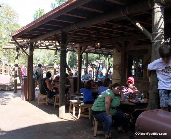 Shaded Outdoor Seating