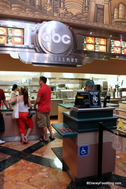 ordering area ABC commissary