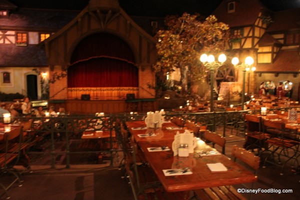 Stage Area and Seating