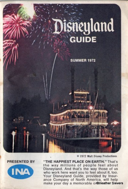 Disneyland Guide 1972