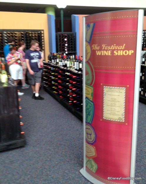 Festival Wine Shop