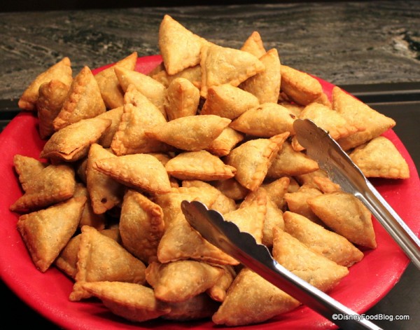 Potato and Pea Samosas Tusker House