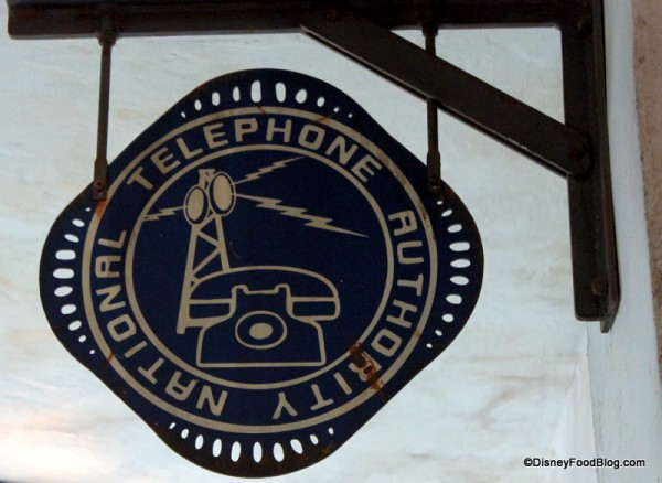 telephone sign tusker house