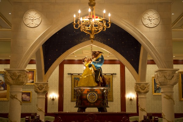 Be Our Guest Restaurant Rose Gallery