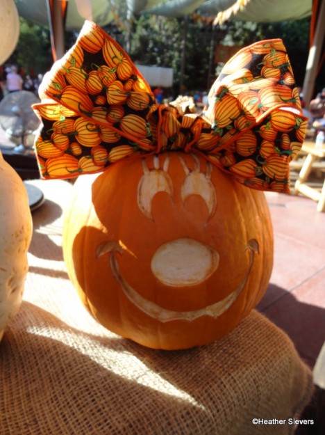 Disneyland Minnie Pumpkin