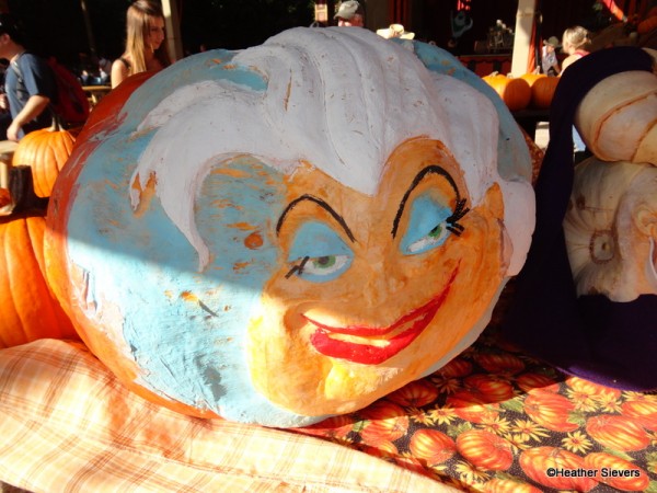 Disneyland Ursula Pumpkin