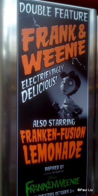 Frankenweenie eats
