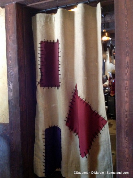 Gastons Tavern curtains