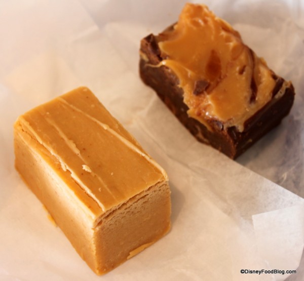 Peanut butter and Turtle Fudge