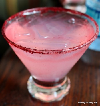 Rosita Margarita was given to guests as they walked in La Hacienda Tequila Lunch Pairing
