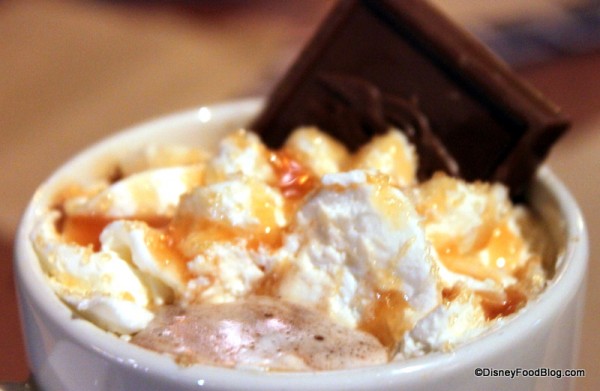 Sea Salt Caramel Hot Cocal inside