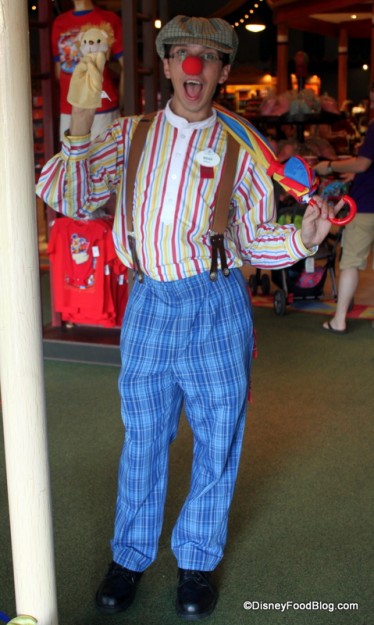 big top souvenirs welcome clown