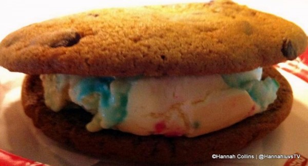 birthday cake ice cream cookie sandwich