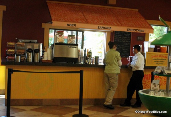 Beverage Window Pollo Campero