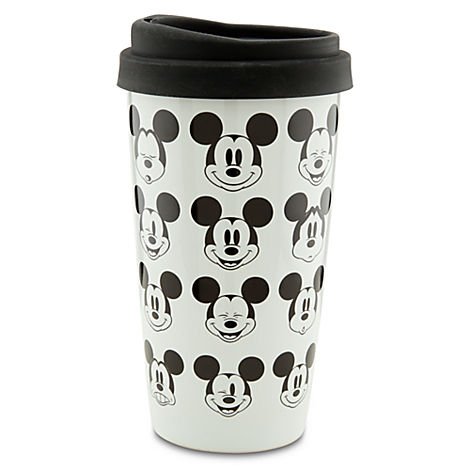 Ceramic Mickey Mouse Travel Tumbler