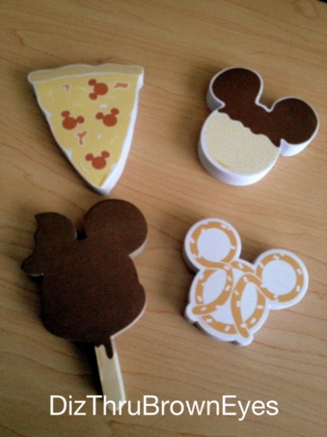 Disney Food Sticky Notes