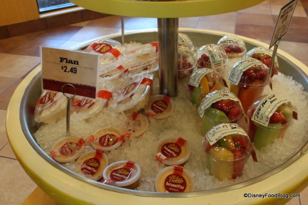 Flan and Grab n Go Pollo Campero