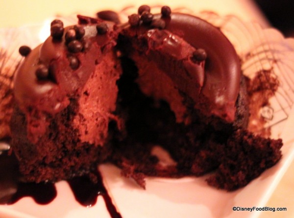Inside Chocolate Cupcake