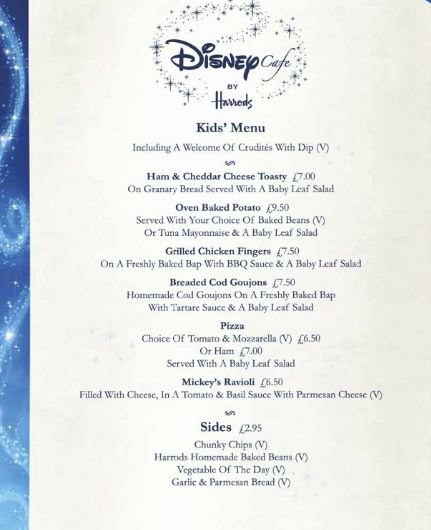 Kids Menus