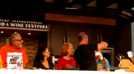 Oil Tasting at Culinary Demo