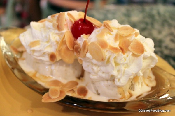 butterscotch sundae Beaches and Cream