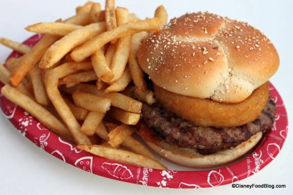 mushroom swiss burger Electric Umbrella