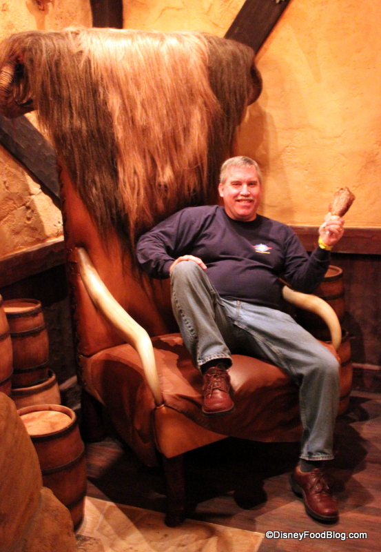 Guy in Gaston's Chair