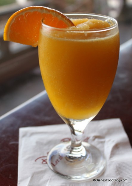 Non alc Mikan -- pineapple juice mandarin juice lemon juice -- frozen Tokyo Dining