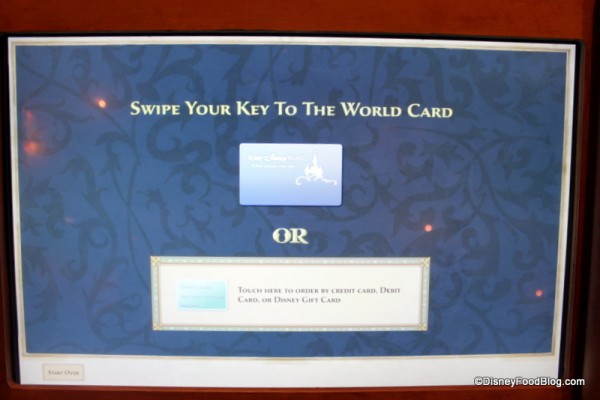 Ordering 2 Be Our Guest lunch