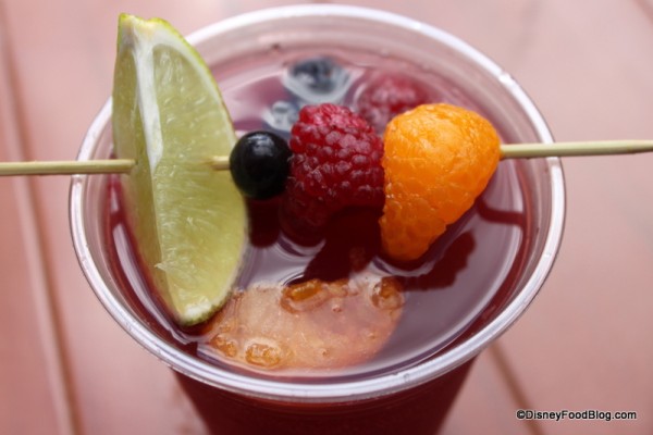 Sangria Close Up Tortuga Tavern