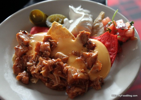 barbecue chicken nachos splitsville