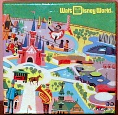 plate set box for Walt Disney World's 40th Anniversary
