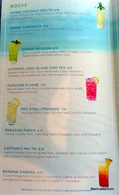 Hurricane Hanna Menu 4